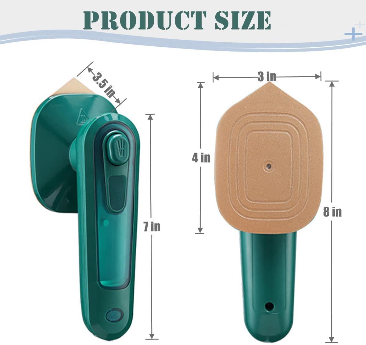 Portable Mini Steam Iron – Professional Micro Steam Iron | Fast Heat Handheld Garment Steamer for Clothes | Travel Friendly Dry & Wet Iron